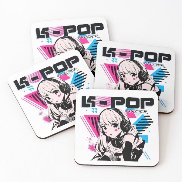 Item preview, K-Pop Forever Anime Girls Headphones designed and sold by Loona97.