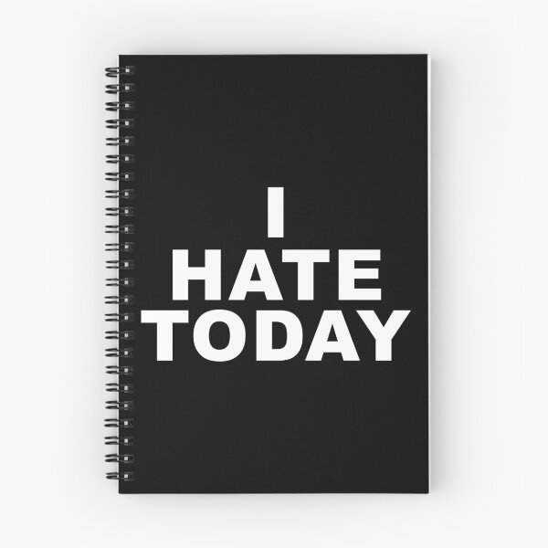 Item preview, I hate today designed and sold by Alginever.