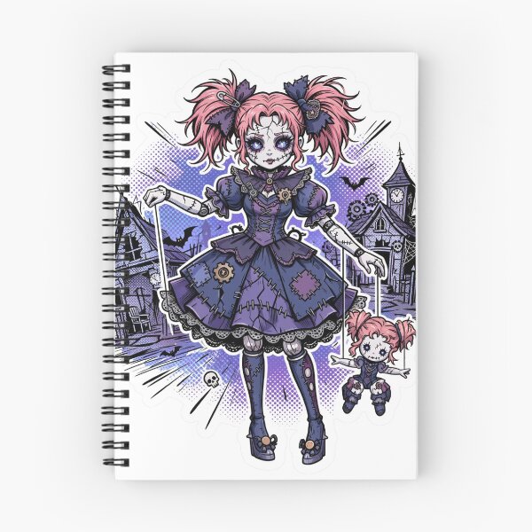 Item preview, Angela Scream Doll Bold Comic Inks Sticker - Mobile Legends Fan Art designed and sold by Lesley D.