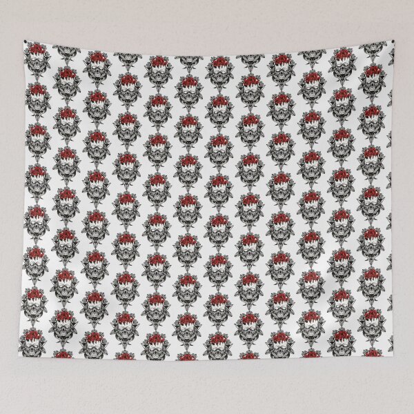 Item preview, Detailed Skull Illustration Artwork for Gothic and Alternative Style designed and sold by AngelesQ31.