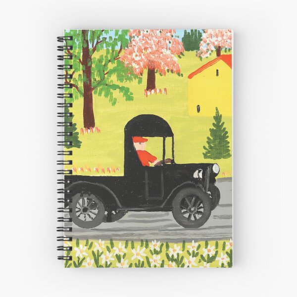 Item preview, Maud Lewis Black Truck designed and sold by MelvaReyaz.