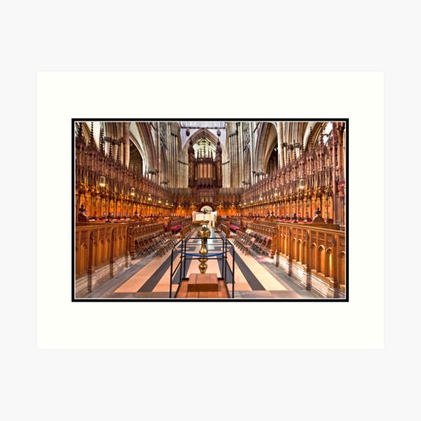 Item preview, York Minster an altar view designed and sold by Shaun Whiteman.