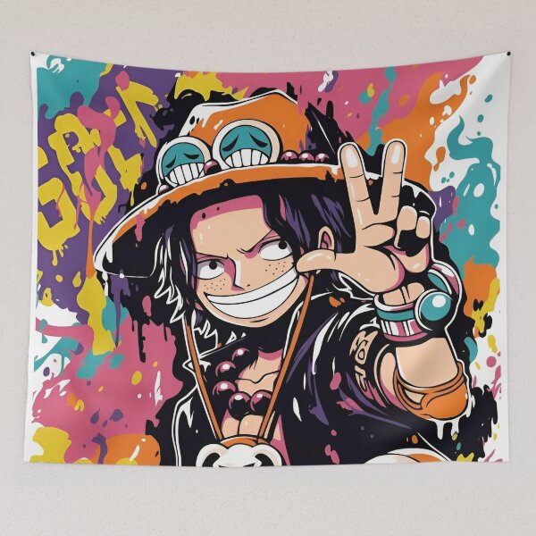 Item preview, Colorful Pirate Street Art – Graffiti Anime Adventure designed and sold by Dyan4.