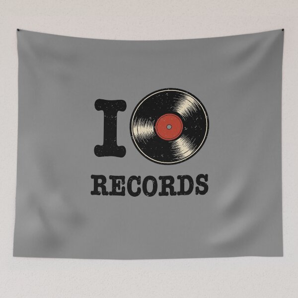 Item preview, I love records designed and sold by NinoMelon.