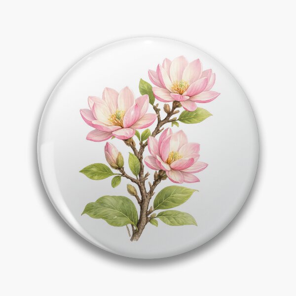 Item preview, Pink Magnolia Blossom Branch designed and sold by Yomere.