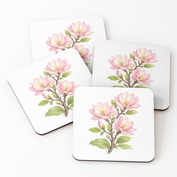 Item preview, Pink Magnolia Blossom Branch designed and sold by Yomere.