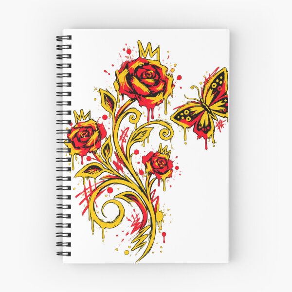 Item preview, Firey Floral Butterfly Art designed and sold by MackandTeez.