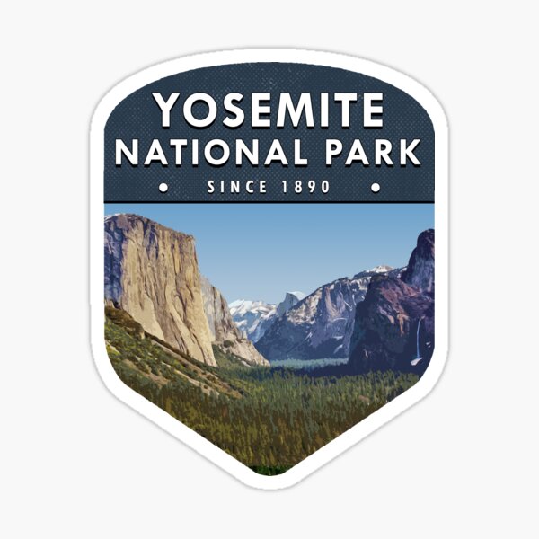 Yosemite National Park 2 Sticker