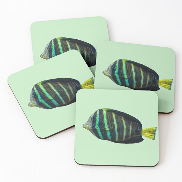 Item preview, Wildlife Stripe Tropical Fish designed and sold by StylishDecor.
