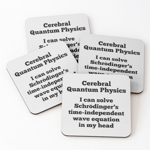 Item preview, Amusing Cerebral Quantum Physics. designed and sold by MPC-Mince-Pies.