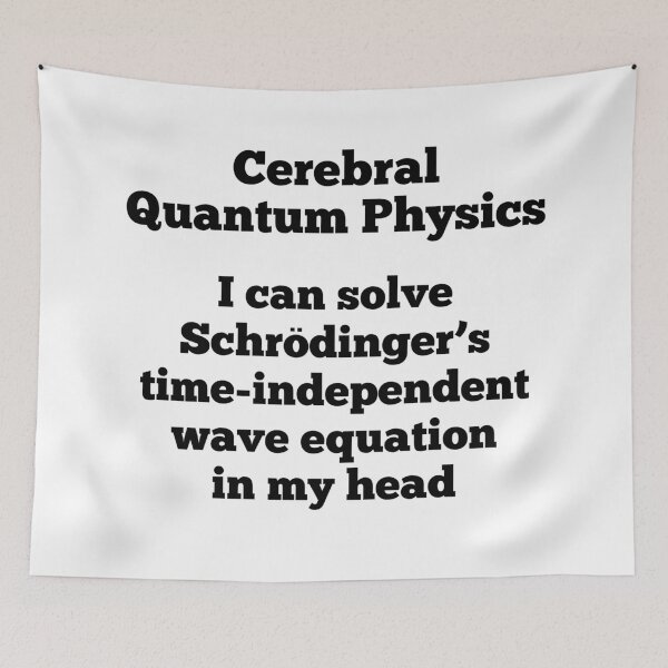 Item preview, Amusing Cerebral Quantum Physics. designed and sold by MPC-Mince-Pies.