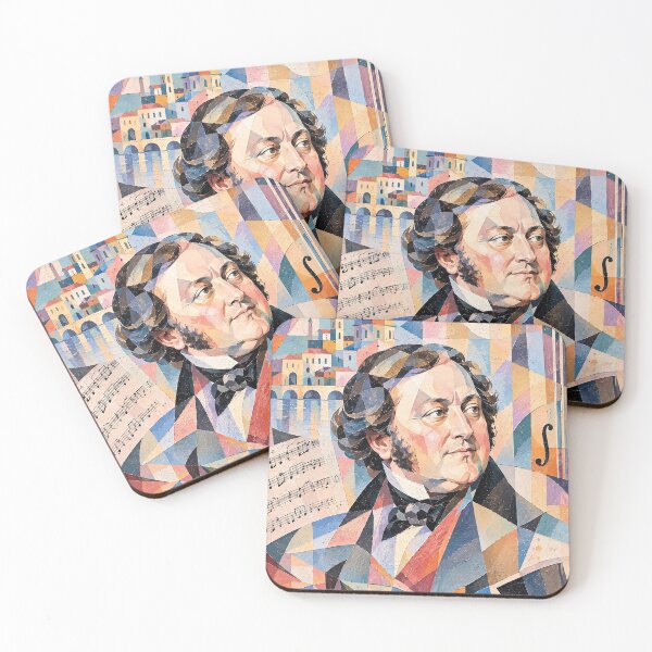 Item preview, Gioachino Rossini Painting – Tribute to the Legendary Opera Composer designed and sold by GalleryKauffeld.