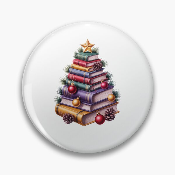 Item preview, Christmas Book Tree Star – Cute Book Lover Holiday Art designed and sold by jkrphoto.