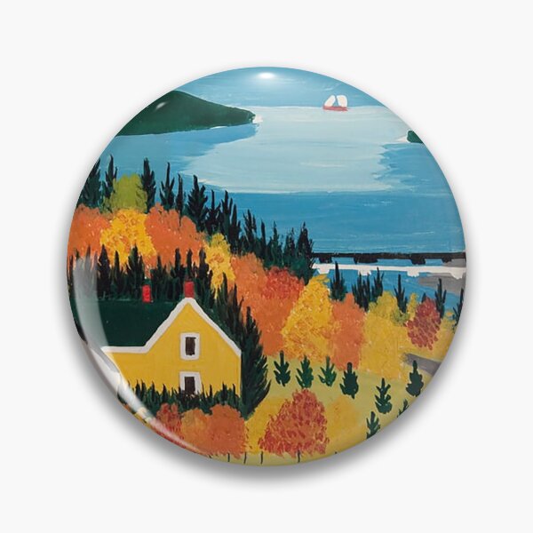 Item preview, Maud Lewis Yellow House by the Harbour designed and sold by MelvaReyaz.