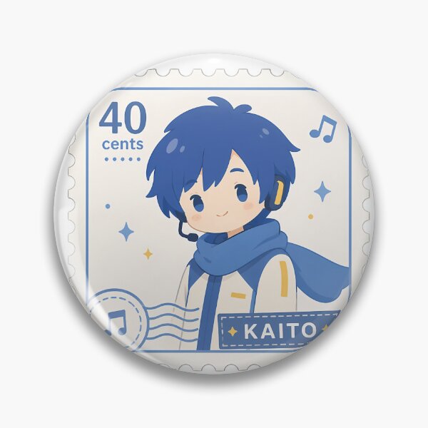 Item preview, Kaito Vocaloid Postage Stamp designed and sold by MurphyThiel.
