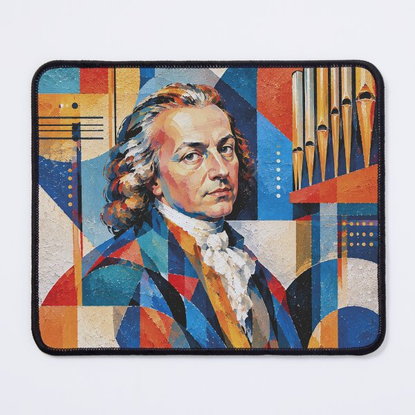 Item preview, Johann Pachelbel Painting – Portrait of the Famous Baroque Composer designed and sold by GalleryKauffeld.