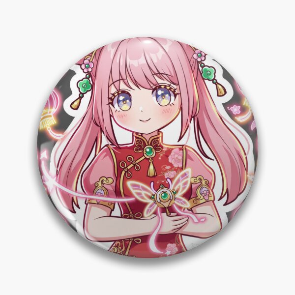 Item preview, Angela Shanghai Maiden Neon Glow Sticker - Mobile Legends Fan Art designed and sold by Lesley D.