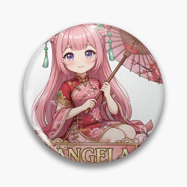Item preview, Angela Shanghai Maiden Name Banner Showcase Sticker - Mobile Legends Fan Art designed and sold by Lesley D.