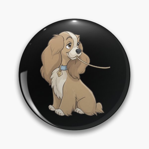 Item preview, Cocker Spaniel with Noodle Classic Cartoon designed and sold by ariannagarci.