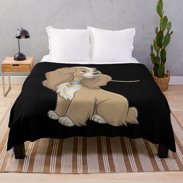 Item preview, Cocker Spaniel with Noodle Classic Cartoon designed and sold by ariannagarci.