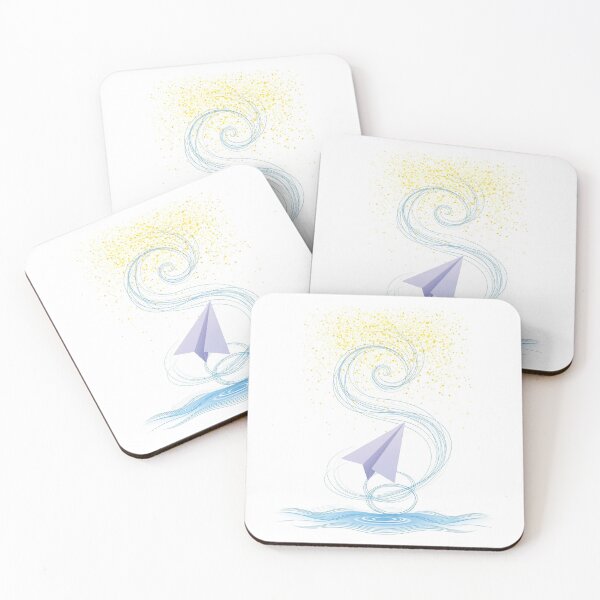 Item preview, Minimalist Paper Plane Spiral Voyage designed and sold by LuxAir.