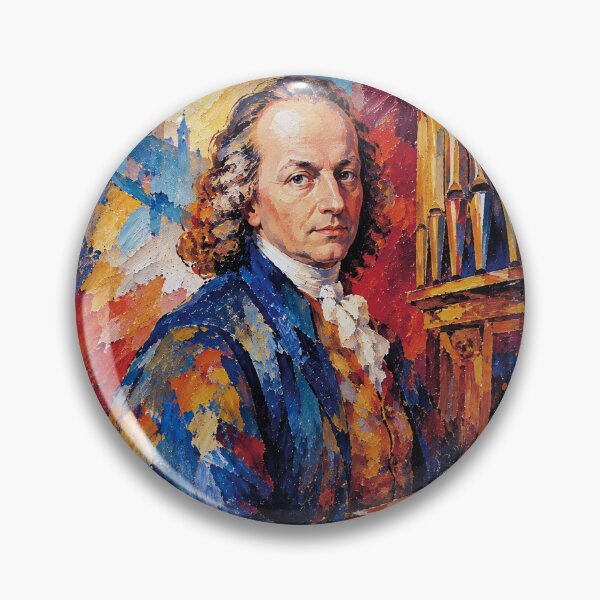 Item preview, Johann Pachelbel Portrait Painting – Classical Music Legend designed and sold by GalleryKauffeld.