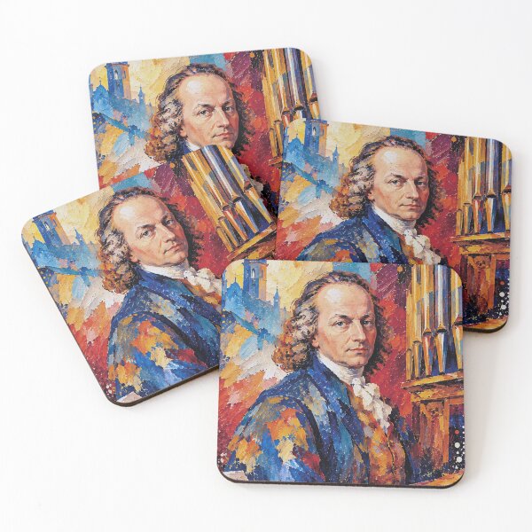 Item preview, Johann Pachelbel Portrait Painting – Classical Music Legend designed and sold by GalleryKauffeld.