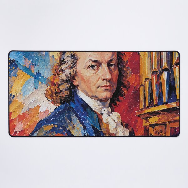 Item preview, Johann Pachelbel Portrait Painting – Classical Music Legend designed and sold by GalleryKauffeld.