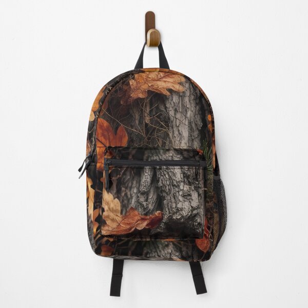 Item preview, Woodland Bark Leaf Camouflage Outdoor Pattern 04 designed and sold by The Design Asset Station.