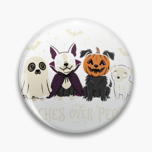 Item preview, Pooches Over People - Funny Halloween Dogs Gothic Graphic designed and sold by MedPrintes45.
