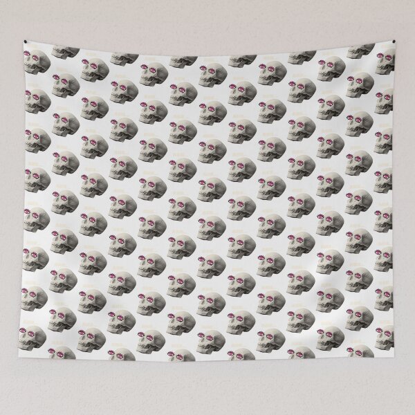Item preview, Goofy Skull Illustration with Playful and Quirky Vibes designed and sold by Danielle Flores.
