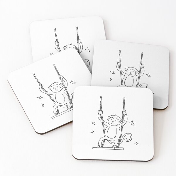 Item preview, A monkey swings at the zoo around ropes designed and sold by rasagamastore.