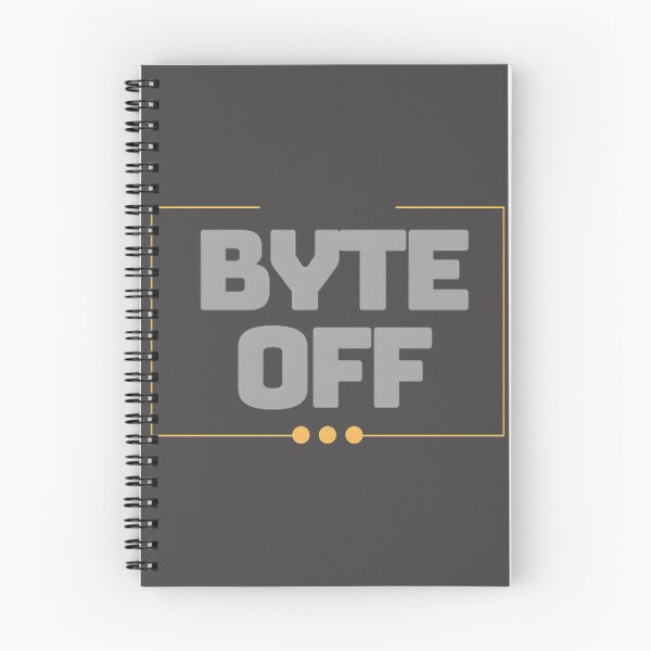 Item preview, BYTE OFF Digital Pixel Art Graphic Design for Tech Enthusiasts designed and sold by SunriseProd.