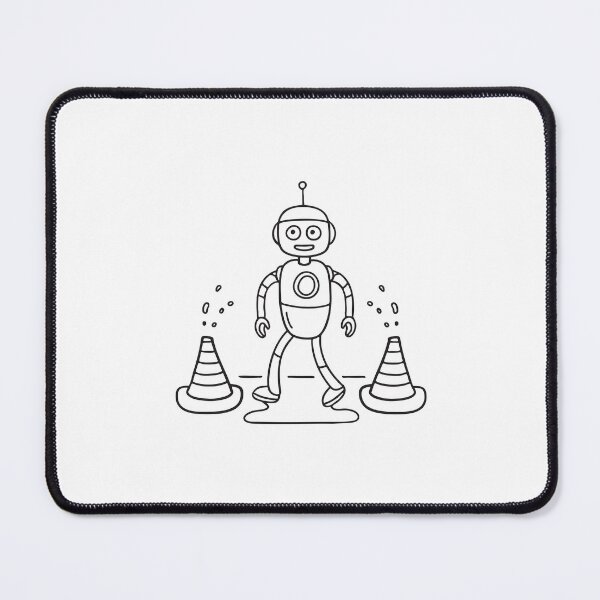 Item preview, A robot walks in the danger zone designed and sold by rasagamastore.