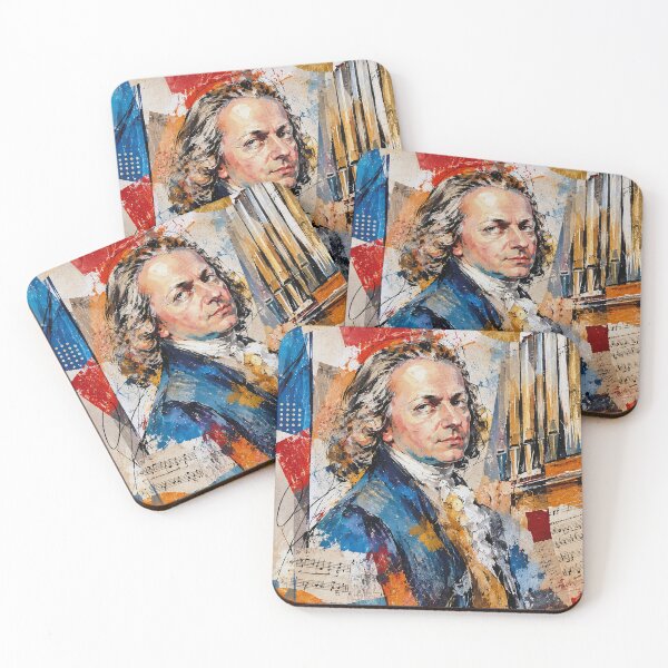 Item preview, Johann Pachelbel Art Painting – Tribute to the Legendary German Composer designed and sold by GalleryKauffeld.