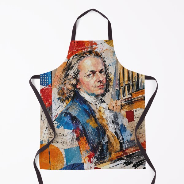Item preview, Johann Pachelbel Art Painting – Tribute to the Legendary German Composer designed and sold by GalleryKauffeld.