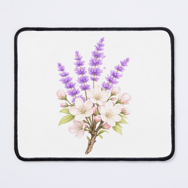 Item preview, Lavender and Cherry Blossom Bouquet designed and sold by Yomere.