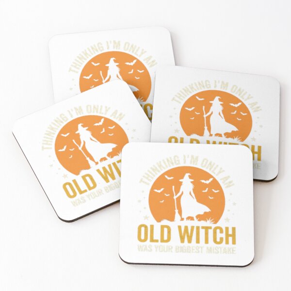 Item preview, Thinking I'm Only An Old Witch - Sassy Halloween Graphic designed and sold by Art & APPAREL.