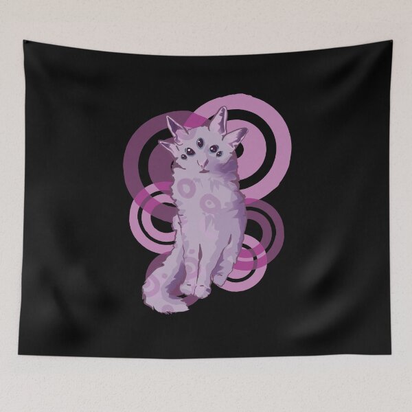 Item preview, Alien kitty | Cute Alien Cat Dark Fantasy Art designed and sold by pinkybat.