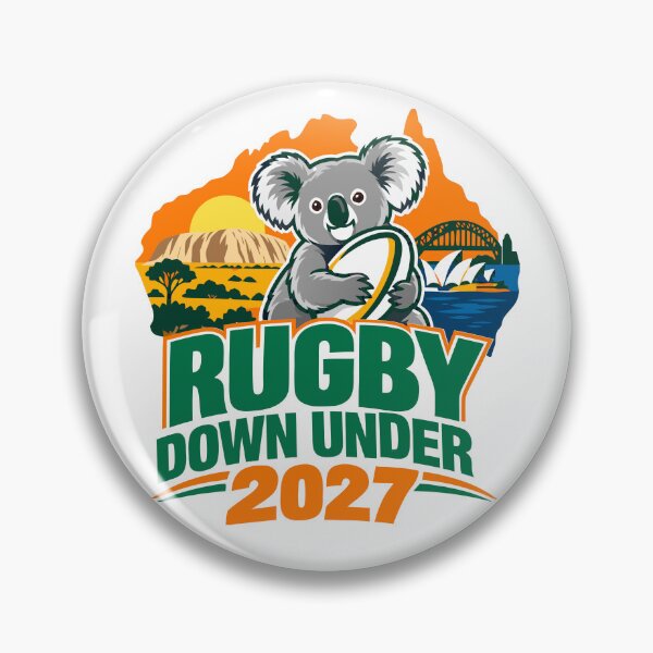 Item preview, Rugby down under 2027 designed and sold by Colorfulman.
