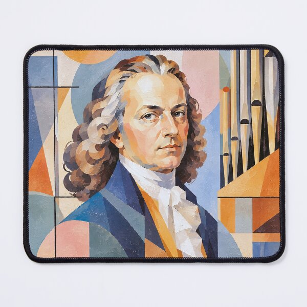 Item preview, Johann Pachelbel Painting – German Composer and Organist Portrait designed and sold by GalleryKauffeld.