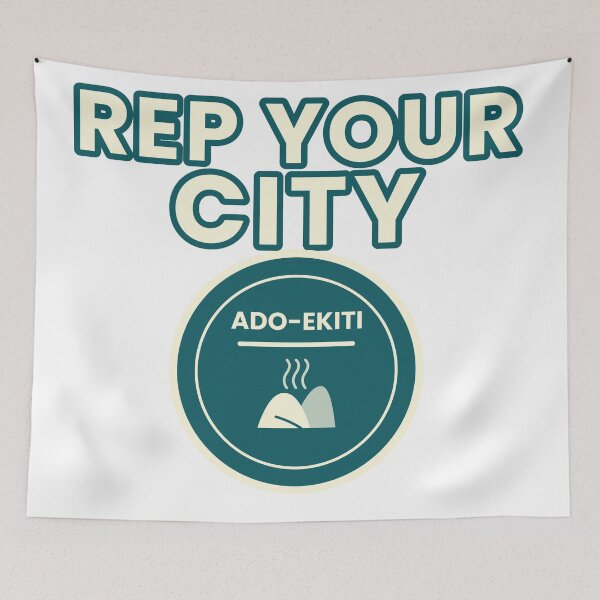 Item preview, Rep Your City Ado-Ekiti Badge Design designed and sold by JiderichHub.