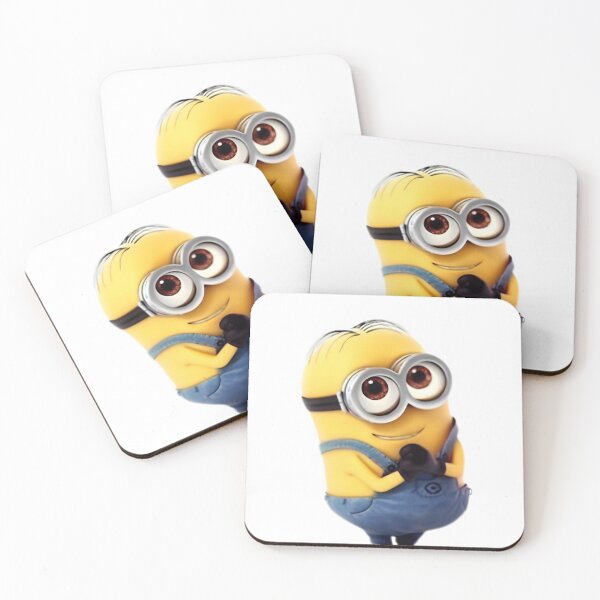 Item preview, Cute Bob The Minion Clasping Hands Illustration designed and sold by yuennbunn.