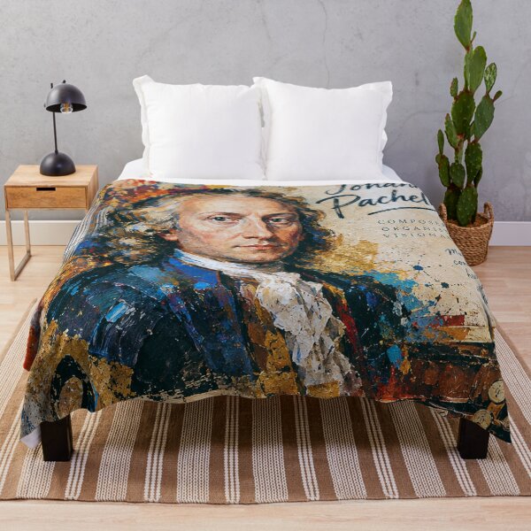 Item preview, Johann Pachelbel Art Painting – Tribute to the Legendary German Composer designed and sold by GalleryKauffeld.