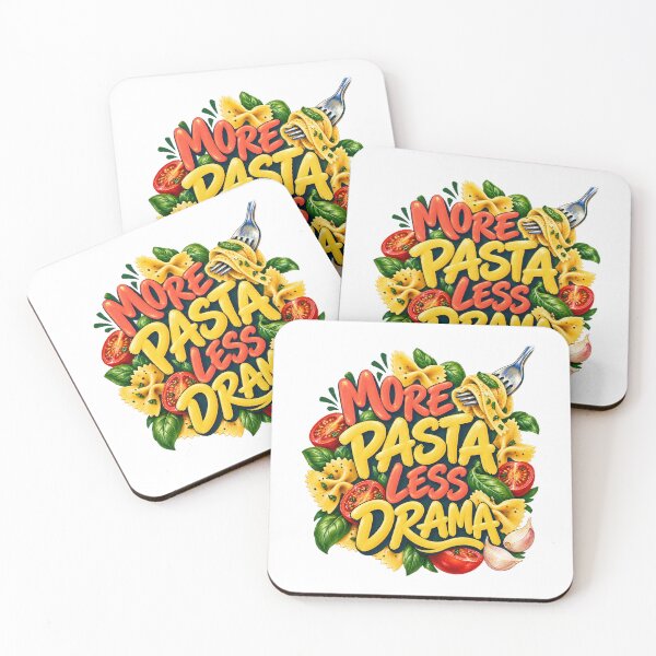 Item preview, More Pasta Less Drama Farfalle Garden designed and sold by TeNovaStudio.