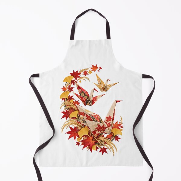Item preview, Autumn Cranes Origami Migration designed and sold by TeNovaStudio.