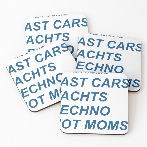 Item preview, 012 Fast Cars Yachts Techno Hot Moms designed and sold by xtraprint.