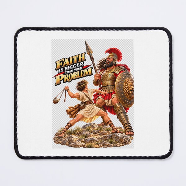 Item preview, Faith Is Bigger Than Your Problem — David and Goliath designed and sold by PeanutGalSean.
