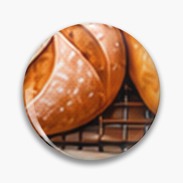Item preview, Fresh Loaves on a Wooden Cooling Rack designed and sold by H. Doucette Studio.