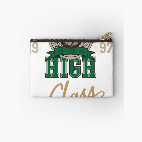 Item preview, High Class College Basketball Since 1997 Varsity Class of Denim Graphic T-Shirt designed and sold by Atique Creations.